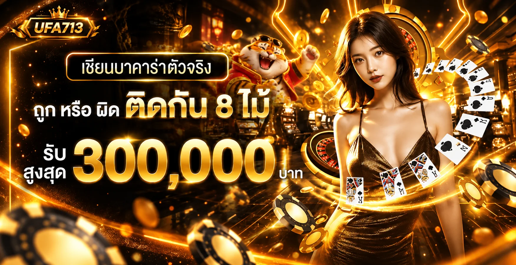 โปรโมชั่นคาสิโน UFA713 พร้อมโต๊ะบาคาร่า